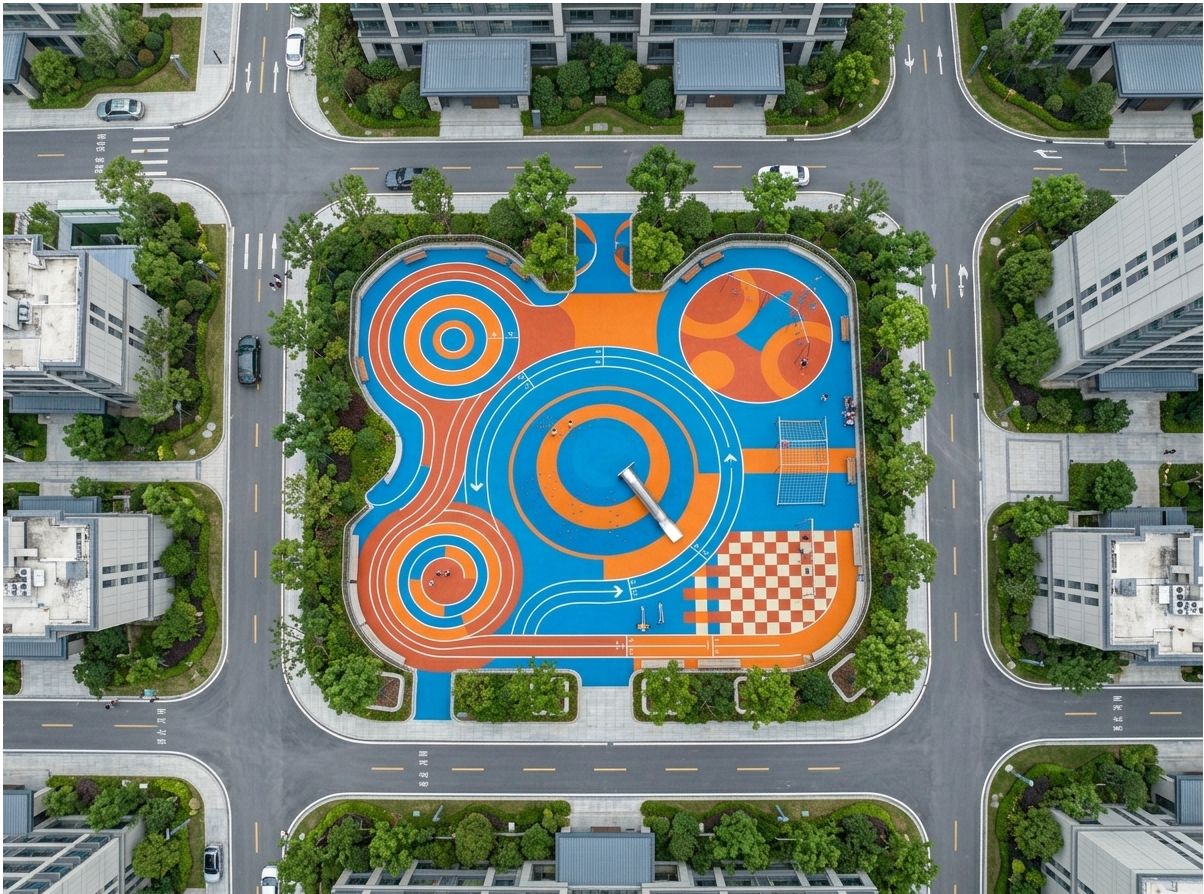 常州市全塑型塑胶跑道EPDM塑胶跑道 - 价格